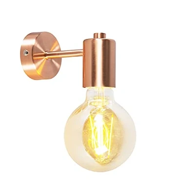 Image de Qazqa facil Suspension 1 lumière H 85 mm Cuivre Design, Moderne éclairage intérieur Salon I Chambre Cuisine Salle à manger