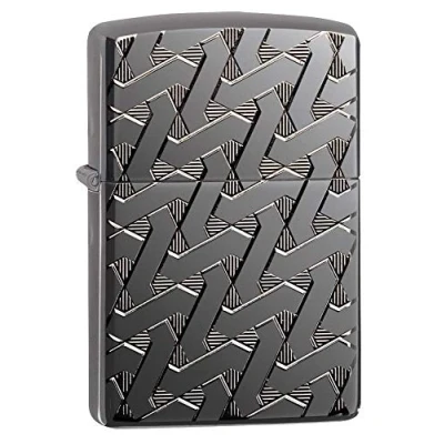 Image de Zippo Armor 49173 Briquet à Glace Noir Poli Taille Unique Gris