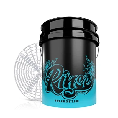 Image de Nuke Guys Made by GRITGUARD US 5 GALLONS Seau de Rinçage pour la Méthode Lavage à 3 Seaux d&#039;eau l&#039;Entretien Doux des Véhicules Un Main, Protège Peinture.
