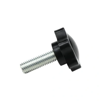 Image de Idomin Vis à main M4 M5 M6 M8 M10 M12, boulon en plastique forme d&#039;étoile, filetage de serrage, poignée pouce, Machine, 5/10 pièces(10Pcs,M4x25)