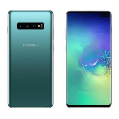 Image de Samsung Galaxy S10 Plus Smartphone portable débloqué 4G (Ecran : 6,4 pouces 128 Go Double Nano SIM Android) Vert