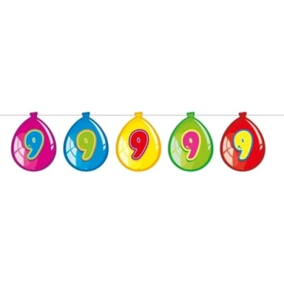 Image de Ligne de drapeau Pendulum Ballon Forme 9 ans 10 mètres
