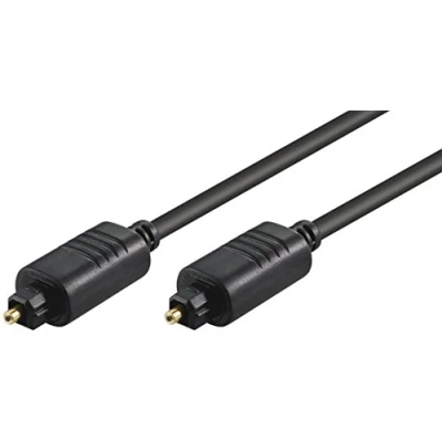 Image de Goobay AVK 220 150 1.5m 5.0 mm câble InfiniBand et à fibres optiques 1,5 m Toslink Noir Neuf