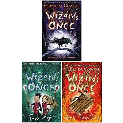 Image de The Wizards of Once Series 3 Books Collection Set By Cressida Cowell (The Once, Twice Magic, Hardback Knock Three Times)