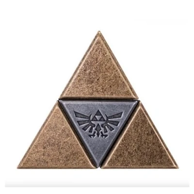 Image de HUZZLE Casse Tête Zelda Triforce (Diff.5), CPZTR, Multicolore
