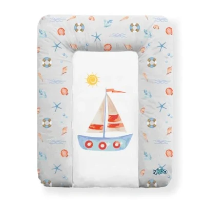 Image de Kikido Matelas a Langer Bebe 50x70 Bateau Table Lavable pour Changer le Couche à Bébé de Voyage Imperméable 70x50 Universel