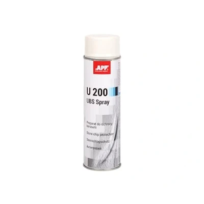 Image de AUTO PLAST PRODUKT 050206 Pare pierres conteneur métallique blanc 0.50I