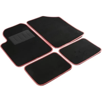 Image de START ESSENTIAL 9707 Ensemble de tapis sol Textile, PVC, PP (polypropylène) avant et arrière 4 Rouge, noir