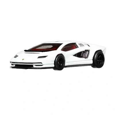 Image de Hot Wheels Die Cast Modèle Lamborghini Countach LPI 800 4 SPECTACULAIRE Échelle 1:64 7cm Premium Real Riders
