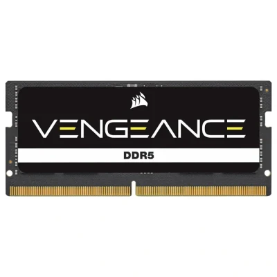 Image de CORSAIR Vengeance SODIMM DDR5 RAM 16GB (1x16GB) 5600MHz CL48 Mémoire Informatique Compatible Intel XMP iCUE Noir (CMSX16GX5M1A5600C48)