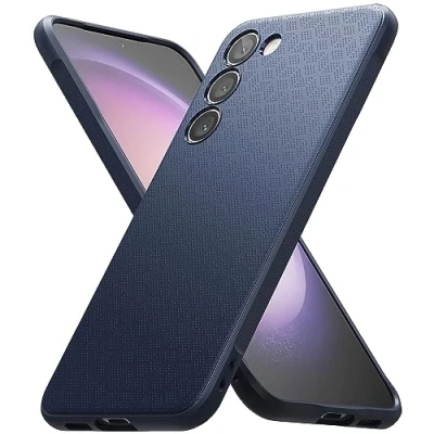 Image de Ringke Compatible avec Coque Samsung Galaxy S23 Plus 5G [Onyx] Antidérapant Antichoc Protection Robuste Flexible Ultra Fine TPU Souple Durable Étui Navy