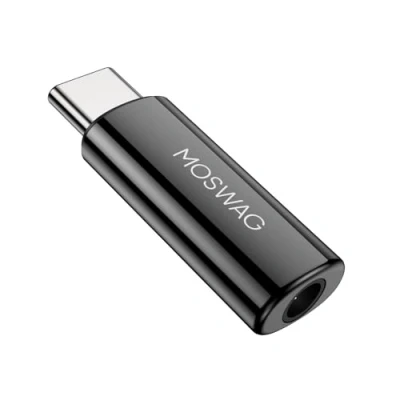 Image de MOSWAG USB C à 3,5 mm Audio Casque Adaptateur, Type aux Adaptateur en Alliage de Zinc Compatible avec Samsung Galaxy S23 s22 s21 S20 s10 Plus, Ultra +, Pixel 7/6, Pad Pro 6