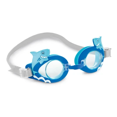 Image de Lunettes de plongée Intex Fun pour enfants requin