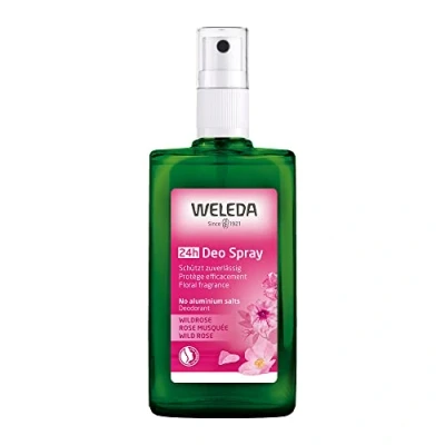 Image de Weleda Déodorant naturel pour le corps musquée 100 ml rose