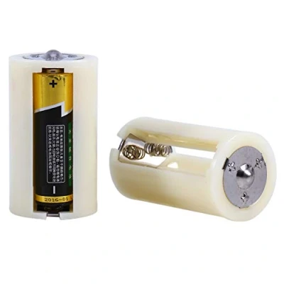Image de (Pack de 4) Support Adaptateur Convertisseur Batterie Parallèle Taille 3AA à D, AA D