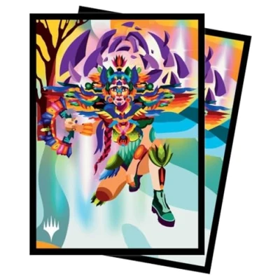 Image de Ultra Pro The Lost Caverns of Ixalan Deck Protector® 100ct Poets Huatli, Poet Unity for Magic : Gathering, protège les cartes MTG contre éraflures et rayures, de taille