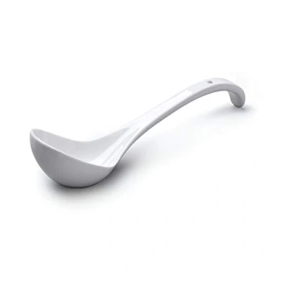 Image de WM Bartleet &amp; Sons 1750 T366 Louche traditionnelle en porcelaine Blanc 27 cm