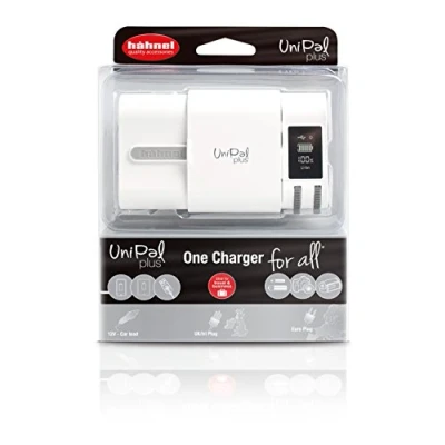 Image de Chargeur HAHNEL HLUNIPALPLUS Li Ion 3,6 7,4 V AA, AAA Ni MH USB avec écran LCD