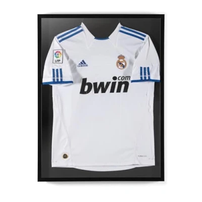 Image de ACAZA Cadre photo pour maillot de football, basket ou cyclisme 3D 60x80cm Noir
