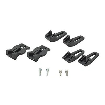 Image de VAUDE Paire de Crochets surdimensionnés Step Adjust Pièce Rechange Mixte, Noir, Taille Unique