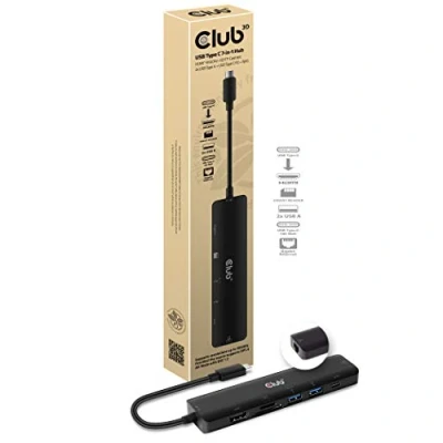 Image de CLUB3D CSV 1592 Station d&#039;accueil Noir