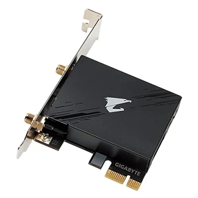 Image de GIGABYTE GC WBAX210 Carte PCI E Wi FI 6E + Bluetooth 5.2 Noir
