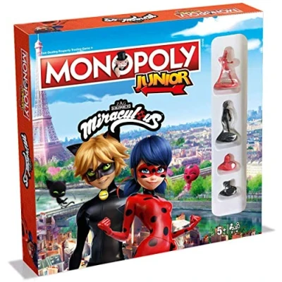 Image de Winning Moves Miraculous Monopoly Junior Board Game English Version