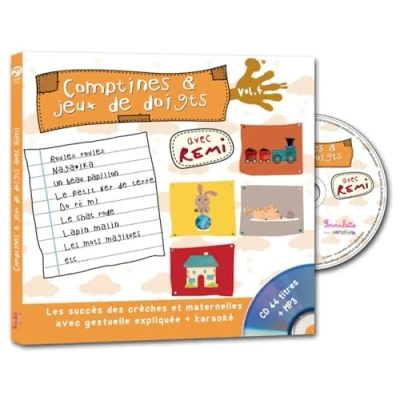 Image de Comptines et jeux de doigts : Tome 4 (1CD audio)