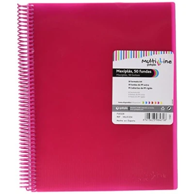 Image de Classeur Grafoplas Maxiplás Fuchsia A4 Spirale