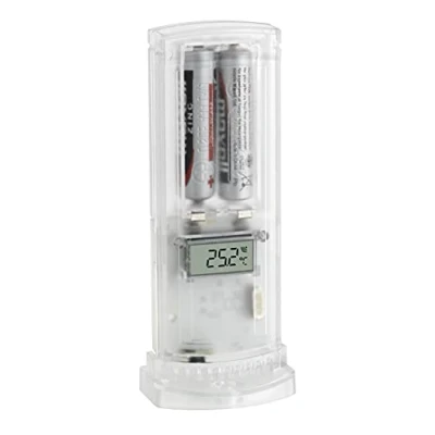 Image de TFA Dostmann Emetteur Thermo hygro, 30.3187.IT, émetteur de Remplacement pour 30.3044 30.3045 35.1109 35.1111 35.1113 35.1121 Transparent
