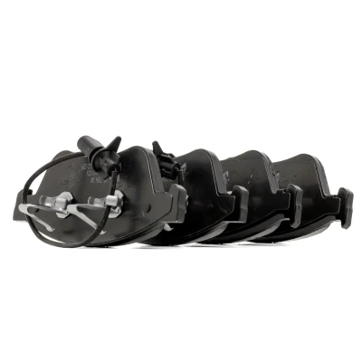 Image de VALEO 598845 Jeu de plaquettes frein Essieu avant contact signal d&#039;usure inclus avec tôle anti bruit AUDI: A8 D3, A6 C6 Avant, Berline