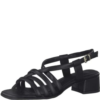 Image de MARCO TOZZI Femme Damen 2 28220 20 Sandale à Talon, Noir, 41 EU