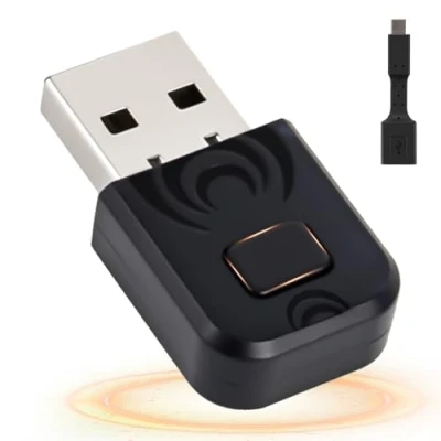 Image de CINAMON Audio Dongle PS5, USB Adaptateur PC, Bluetooth 5.3 avec Aptx Adaptive, Faible Latence　USB pour Switch, PS4, Supporte Casque de Jeu Écouteur Enceinte