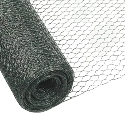 Image de Garmix Grillage à Poule &amp; Lapin Clôture Poulailler pour Enclos Parc Jardin Fils de Fer Galvanisé, Maille Hexagonale 13mm (75cm x 50m)