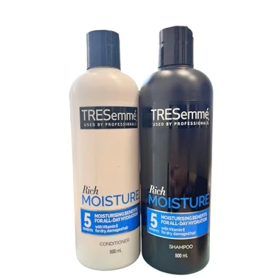 Image de TRESemmé Duo shampooing + après hydratation intense pour cheveux secs ou ternes 500 ml chacun