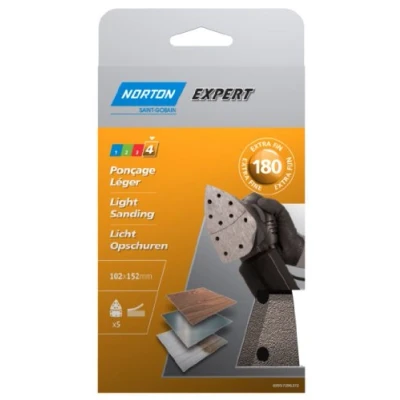 Image de Patin multiponceuse grain 180 102x152 mm