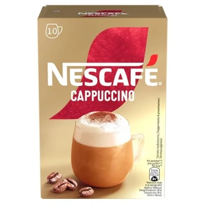 Image de Nescafé Cappuccino Café Soluble,10 sticks