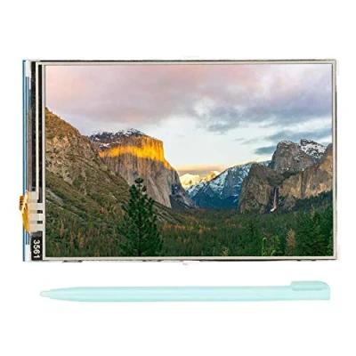 Image de Lazmin Écran Tactile TFT, écran TFT LCD coloré avec résolution de 3,5 Pouces 480x320 Stylet Toucher pour