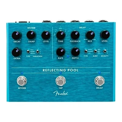 Image de Fender® »REFLECTING POOL« Delay/Reverb Pédale d&#039;effet pour Guitare