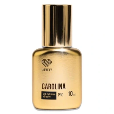 Image de LOVELY Colle à cils Carolina 10 ml noire Temps de séchage 0,5 seconde Tenue jusqu&#039;à 8 semaines Hypoallergénique Haute élasticité très rapide pour extensions professionnelles