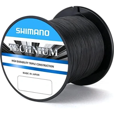 Image de SHIMANO Nylon Technium Grey 5000m D.0,4mm R.14Kg TEC40BLK5000