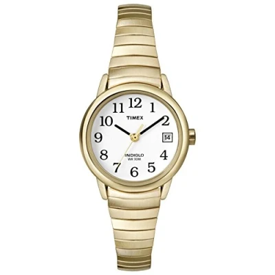 Image de Timex Femme Analogique Quartz Montre avec Bracelet en Acier Inoxydable T2H351