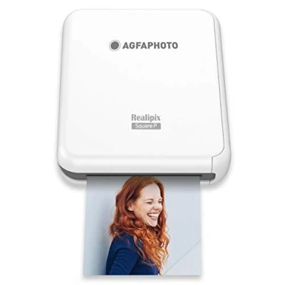Image de AGFA Photo Realipix Square P Imprimante via Bluetooth Sublimation Thermique 4Pass Blanc Neuf