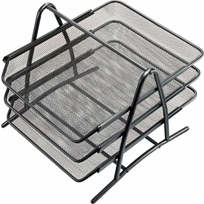 Image de Helit h2518295 ablageeinheit mesh, extractible, 3 compartiments, noir