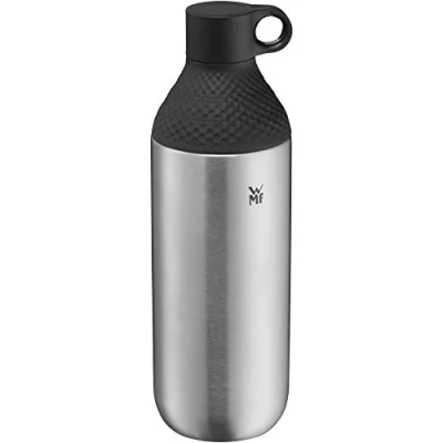 Image de WMF Waterkant Iso2Go Gourde en acier inoxydable 500 ml bouteille à thé isotherme, convient pour le dioxyde de carbone, bouchon visser, étanche