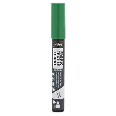 Image de Pébéo 804411 7A Marqueur opaque pointe ronde 4 mm Vert