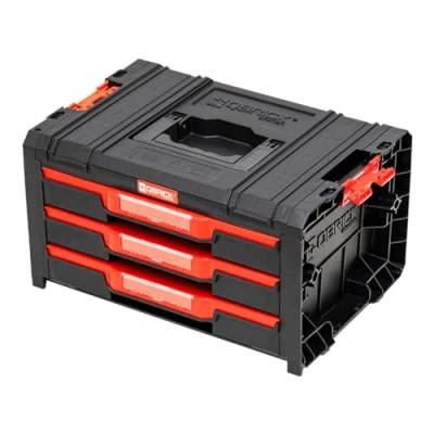 Image de Qbrick Armoire à outils tiroir 45 x 32 24,5 cm PRO Drawer 3 Boîte modulaire avec tiroirs