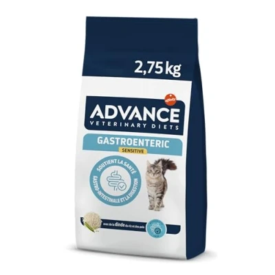 Image de Advance Veterinary Diets Gastroenteric Sensitive, Croquettes pour Chats avec des Troubles Gastro intestinaux, 2,75kg