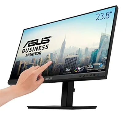 Image de ASUS BE24ECSBT Ecran PC Tactile 23,8&quot; FHD 10 Points Dalle IPS 75Hz 1920x1080 300cd/m² 2X Display Port, HDMI, USB C 80W et 3X A Haut parleurs Ajustement Hauteur Pivot