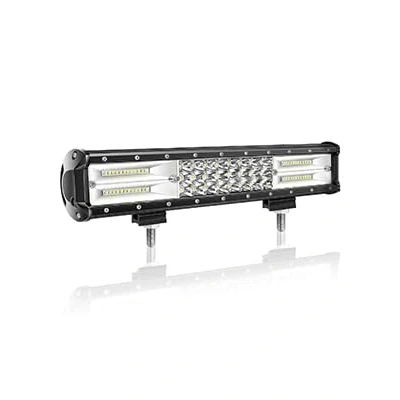 Image de Willpower 38cm 216W Barre Lumineuse LED de Travail Spot D&#039;inondation Combo Faisceau DC 12V 24V 6000K 4x4 Voiture Camion Tracteur Offroad Véhicules ATV Utvs